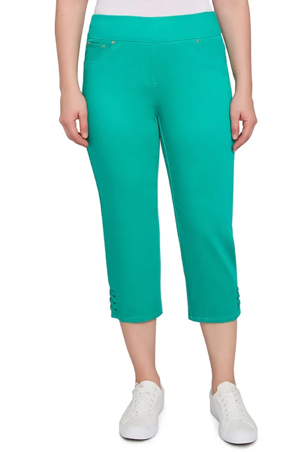 Paradise Cove Denim Capri Pant