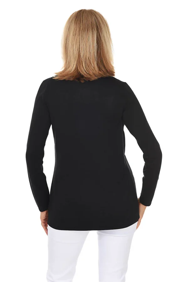 Double Scallop Open Cardigan - Image 3