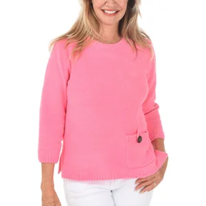 Chenille Crewneck Sweater