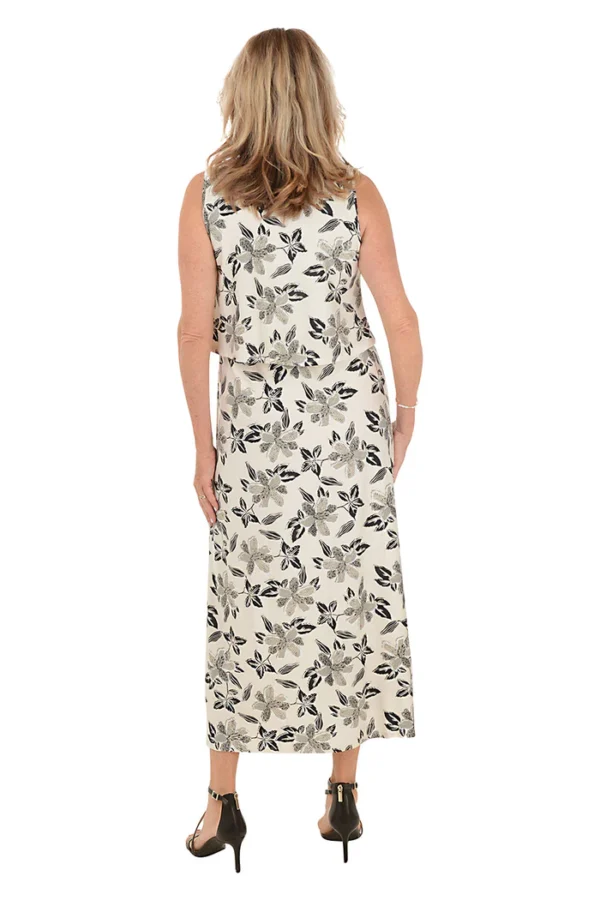 Tiger Lilies Popover Sleeveless Maxi Dress - Image 4