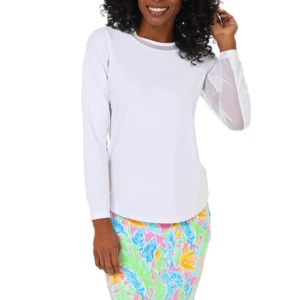 Mesh Crew Neck UPF50+ Sun Shirt