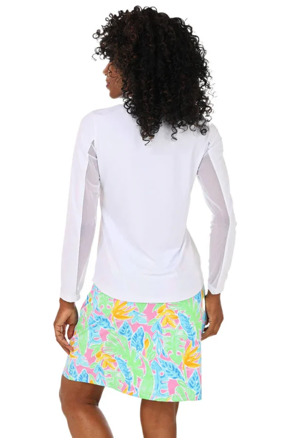 Mesh Crew Neck UPF50+ Sun Shirt - Image 3