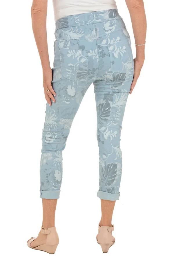 Silver Leaves Jegging - Image 4